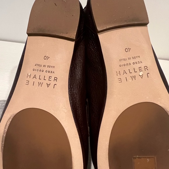 Jamie Haller Penny Leather Loafers 40 oxblood - Picture 4 of 6